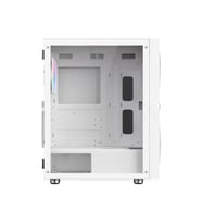 POWERBOOST PB-P3509BW 4-ARGB Fanlı Gaming Mid-Tower PC Kasası Beyaz