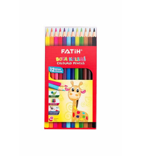 Kuru Boya 12 Renk Tam Boy Fatih Kuru Boya 12 Renk Tam Boy Karton Kutu (Karışık)
