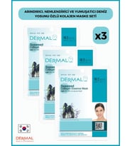 Dermal Arındırıcı, Nemlendirici Ve Yumuşatıcı Deniz Yosunu Özlü Kolajen Maske 23 gr 3 Adet