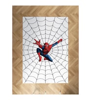 MEKTA HOME BEBEK VE ÇOCUK ODASI Ağ ve Spiderman Desenli Halı