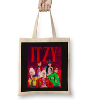 itzy Logo 01 Bez Çanta Uzun Saplı