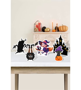 Halloween Temalı * Masa Üstü Set (Kağın Kağıt)