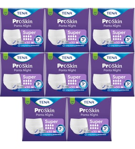 Tena Proskin Pants Süper Night Gece Emici Külot Yetişkin Bezi M - Orta - Medium 240 Adet