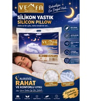 2 Adet Antialejrik Silikon Microfiber Yastık /800 gram Adeti