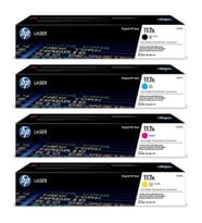 Hp Color Laser 150Nw Orjinal Toner (117A 4 Renk Set) (Çok Renkli)
