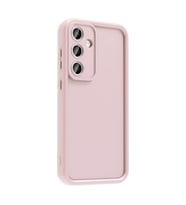 Galaxy S24 FE Kılıf Kamera Korumalı Ananas Silikon Kapak (Pembe)