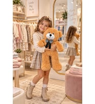 50 cm Ayıcık – Sevgiliye, Çocuğa, Arkadaşa Peluş Oyuncak (Kahverengi)