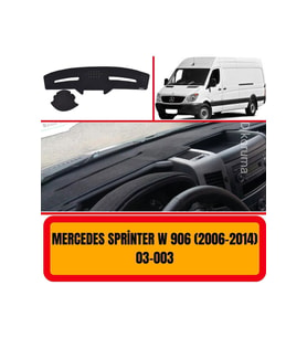 Mercedes - Benz Sprinter W906 2006-2014 Ön Gögüs Panel Torpido Koruma Koruyucu Kilifi / A3d/ 3d
