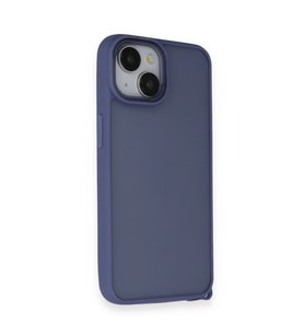 Apple İphone 14 Kılıf Elegant Kapak - Açık Mavi