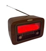 ATASBEY RT-742 Şömine Tasarımlı ve Görünümlü BÜYÜK , Nostalji Bluetooth/USB/Sd/ Radyo Mp3 Player Müzik Kutusu