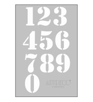 ARTDECO STENCİL A4  SAYILAR 212