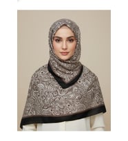 Zarif, Yaprak Desenli Soft Şal 70 x180