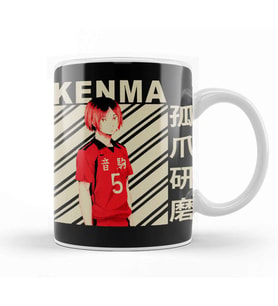Kenma Kozume 01 Kupa Bardak Porselen