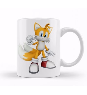 Sonic Tail The Fox Kupa Bardak Porselen