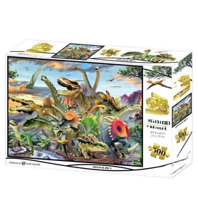 Dinozorlar 500 Parça Yetişkin Puzzle