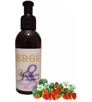 Eros Hologramlı Strawberry Erotic Massage Oil 120ml Çilek Kokulu Masaj Yağı 120ml