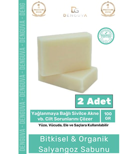 %100 Doğal 2'li Orijinal Salyangoz Sabunu Güzel Kokulu El Yüz Saç Vücut Cilt Sabunu