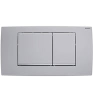 GEBERIT KUMANDA KAPAĞI ÇİFTLİ MAT KROM  115.899.JQ.1