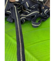 ZİNCİRLİ TRİKO ŞERİT DİKİŞ GİYİM AKSESUARI EN 2 CM (1 METRE )