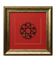 e38 EL İŞÇİLİĞİ PİRİNÇ TABLO 40*40 CM - 6448