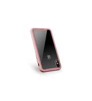 Apple iPhone 12 Pro Uyumlu Kılıf Zore Retro Kapak (Rose Gold Altın)