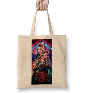 Stranger Things Bez Çanta Uzun Saplı