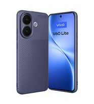 Vivo V60 Lite Auto Focus Karbon Kapak - Lacivert