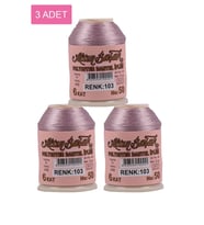 3 Adet Altınbaşak Oya ve Dantel İpi 20 gr - Royaleks - No: 103