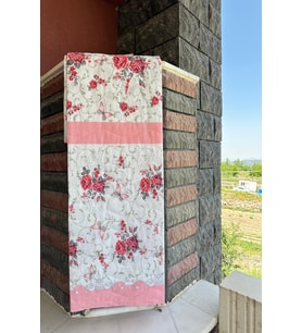 Çift Kişilik Çok Amaçlı Pike, Yazlık Pike, Desenli Pike, Yatak Örtüsü 195x220cm Turuncu