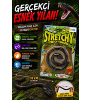 Oyuncak Yılan Gerçekçi Esnek 53 cm - Uzayan Squishy Stres Oyuncağı