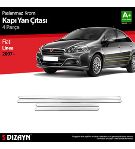 Fiat Linea Krom Kapı Yan Çıtası 2007-2018