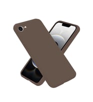 Newface Apple iPhone 16E Kılıf First Silikon - Kahverengi
