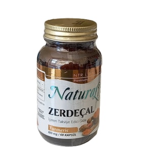 Natura Life Turmeric - Zerdeçal 60 Kapsül