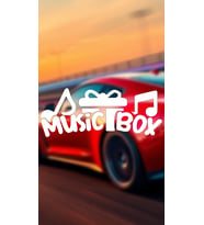 Music Box 20x8 Jdm Yazı Araba-motosiklet Cam Etiket Sticker Beyaz Renk