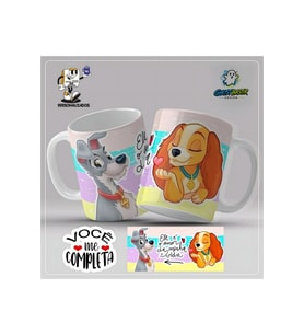 Lady ve Tramp Kupa Bardak Tek Adet K0298