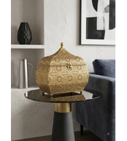 PANALI PNL-MG127 L GOLD METAL DEKORATİF KUTU