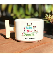 Beden Eğitimi Öğretmenlerine Özel  T Kulp Nescafe Fincanı