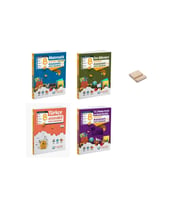 LGS 8. Sınıf Matematik Fen Bilimleri Türkçe ve İnkılap Etkinlikli Soru Bankası 4lü Set