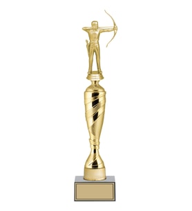 ODAK KUPA - Figürlü Kupalar - Okçu Figürlü Kupalar FG-027 B - 46 cm