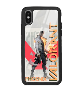iPhone X Valorant Phoenix Tasarımlı Glossy Telefon Kılıfı
