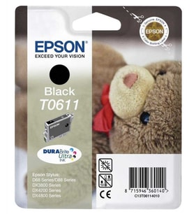 Tonersepeti Epson T0611 C13T06114020 Orjinal Siyah Kartuş