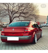 Renault Megane Uyumlu 2 Sedan 2004-2010 Anatomik Spoiler (Renksiz)