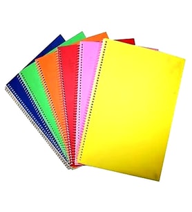 Çınar Colormaxi 40 Yaprak Defter A4 Çizgili Spiralli Pp Kapak - 4 adet