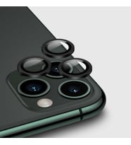 Apple iPhone 12 Pro CL-01 Lüx ​​​​Kamera Lens Koruyucu (Siyah)