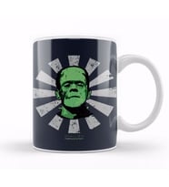 Frankenstein Retro Japanese Kupa Bardak Porselen