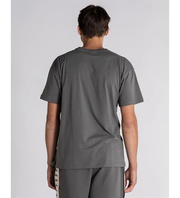 Kappa 222 BANDA POP TK Gri Erkek Tshirt