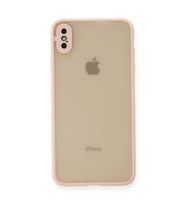 iPhone X Kılıf Montreal Silikon Kapak - Pembe