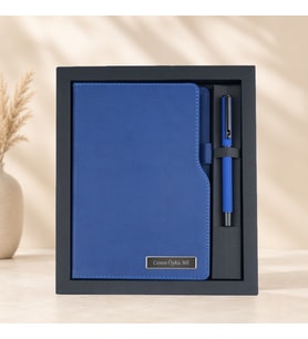 Kişiye Özel Vip Defter Ajanda Kalem Seti