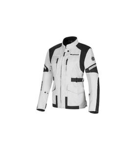 Motosiklet Kadın Montu 4 Mevsim Uzun Oxford 600-D Dayanıklı Kumaş Women Mont Grey