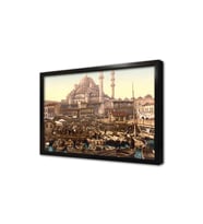 İstanbul Yeni Cami Çerçeveli Mdf Tablo